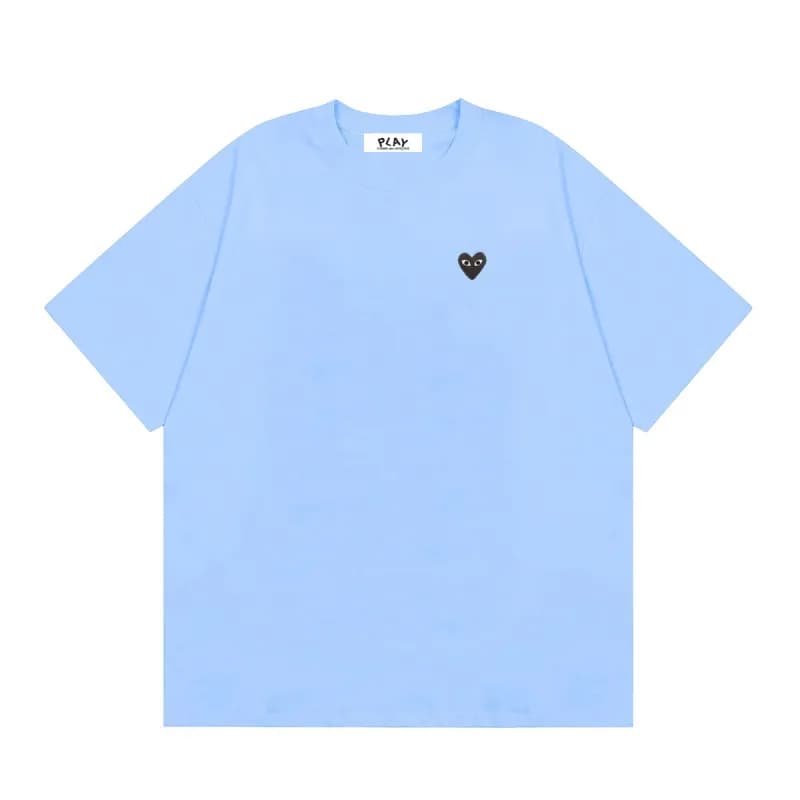 Comme des Garçons Heart Logo T-Shirt Light Blue