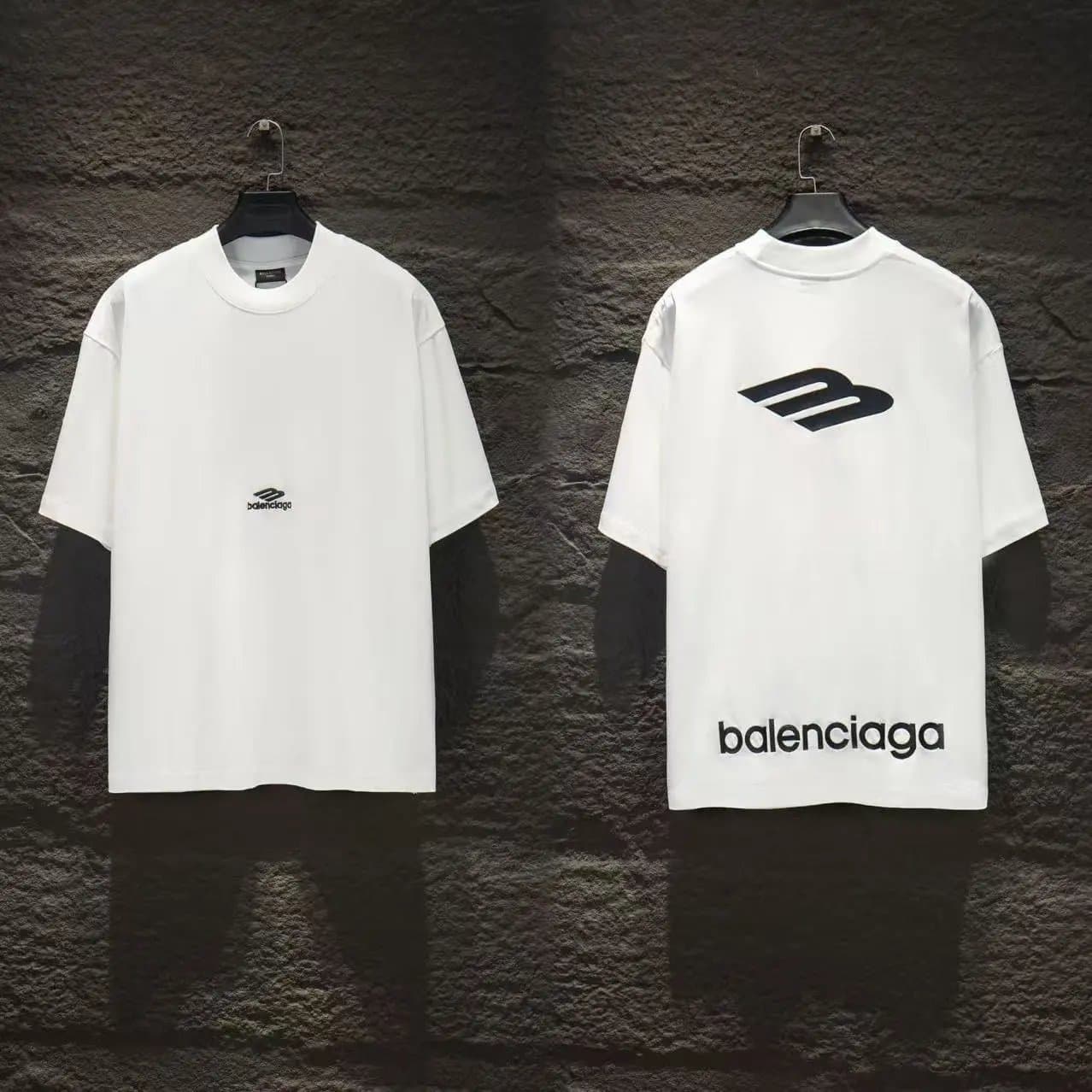 Balenciaga Logo T-Shirt Oversized Script — 27