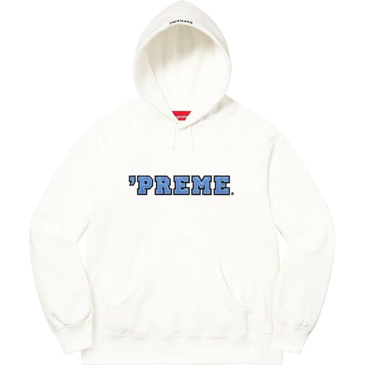 Supreme Box Logo Hooded Sweatshirt Multiple Colorways — E551白色