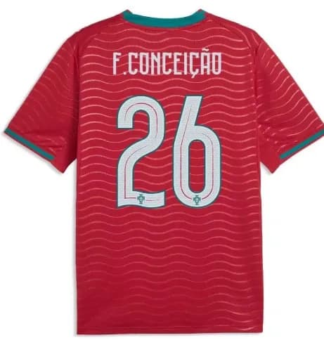 Adidas Spain National Team Jersey Home — 葡萄牙主场26号