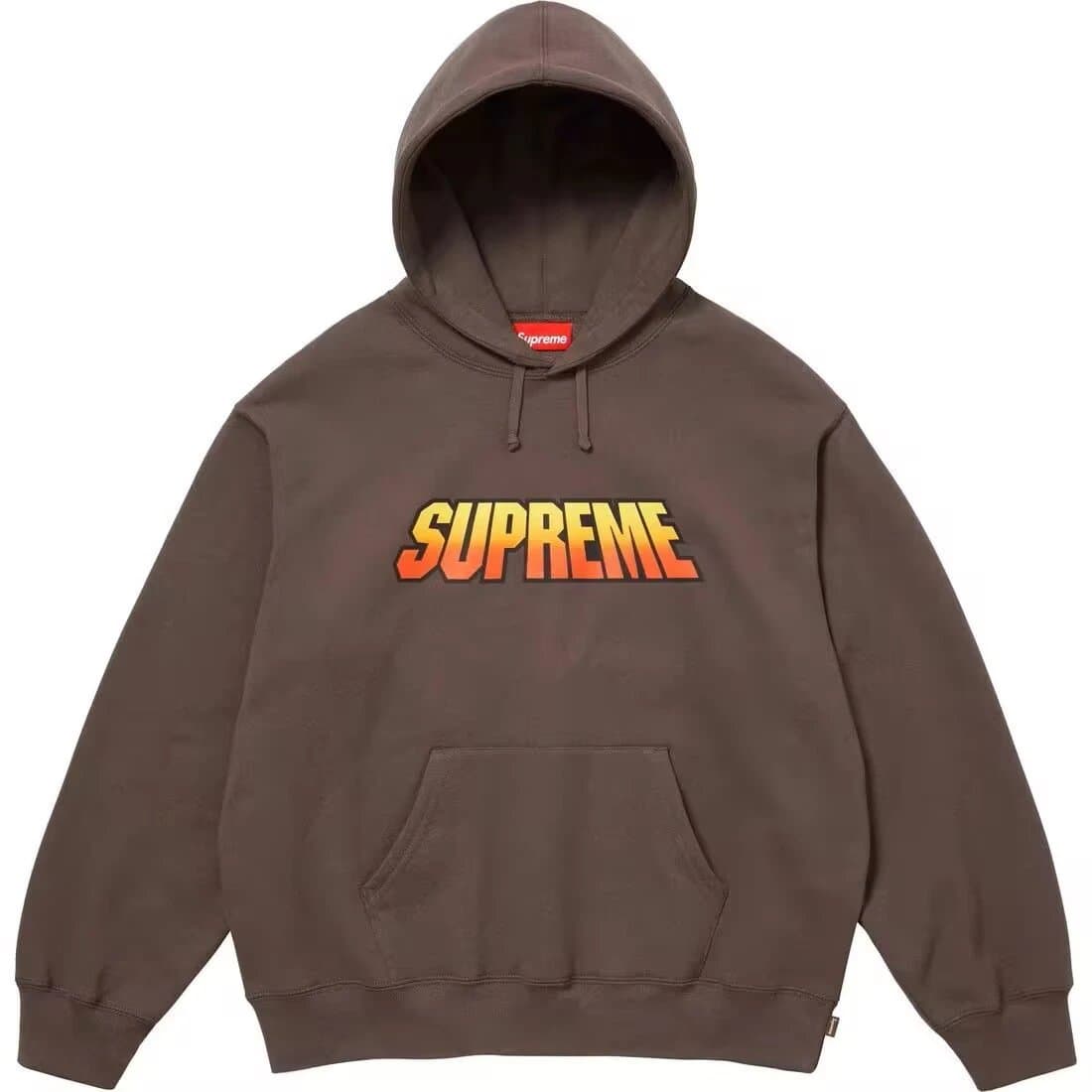 Supreme Hooded Sweatshirt Gradient Logo