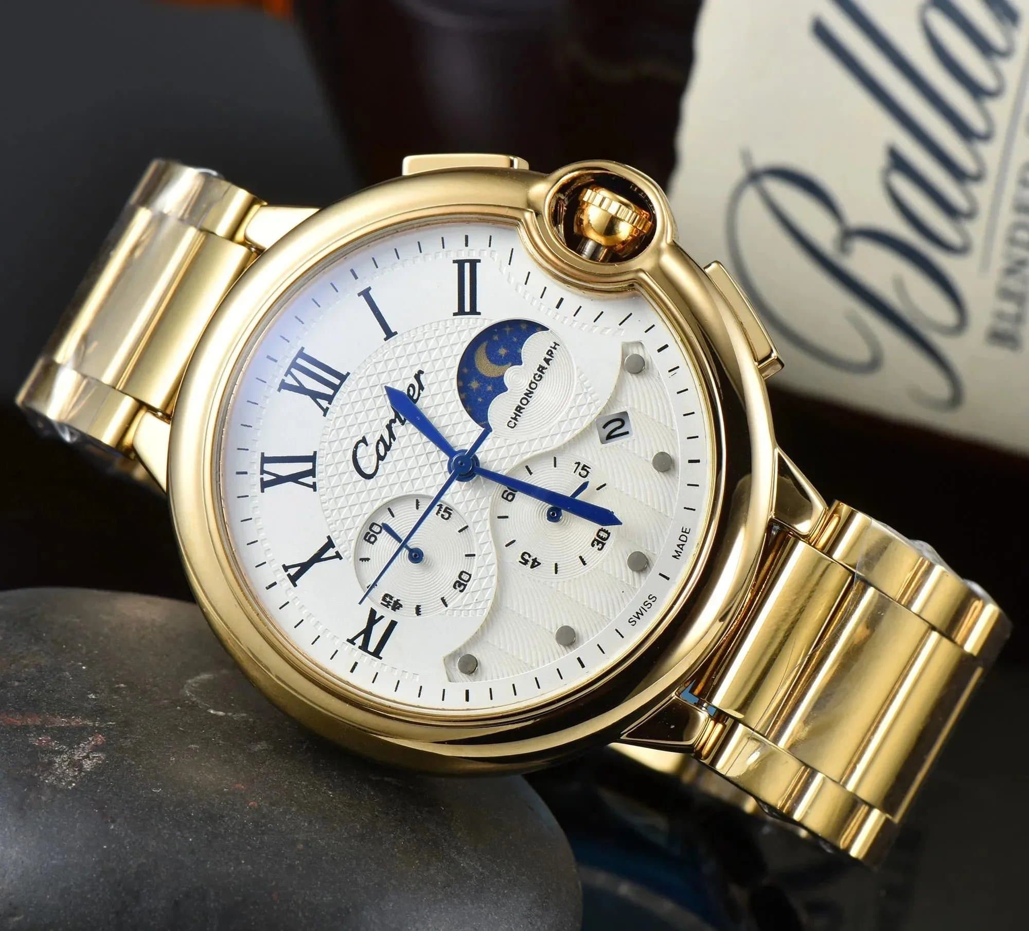 Cartier Ballon Bleu Chronograph Moon Phase