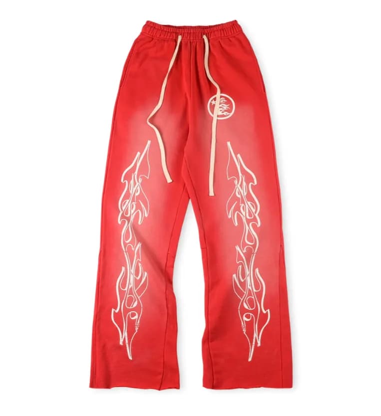 Joggers Hellstar Logo Print — 16 sweatpants