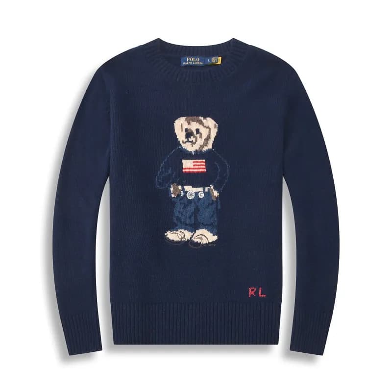 Polo Ralph Lauren Polo Bear Sweater American Flag Bear