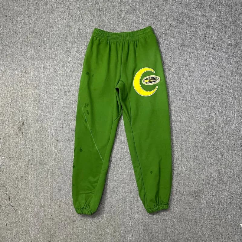 Corteiz Joggers Cortez Logo — 820 绿色
