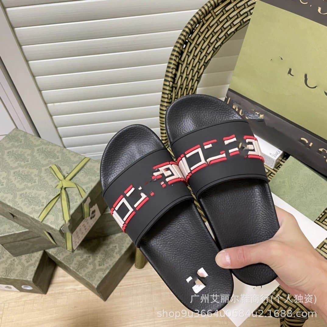 Gucci Slide Sandal GG Marmont Logo
