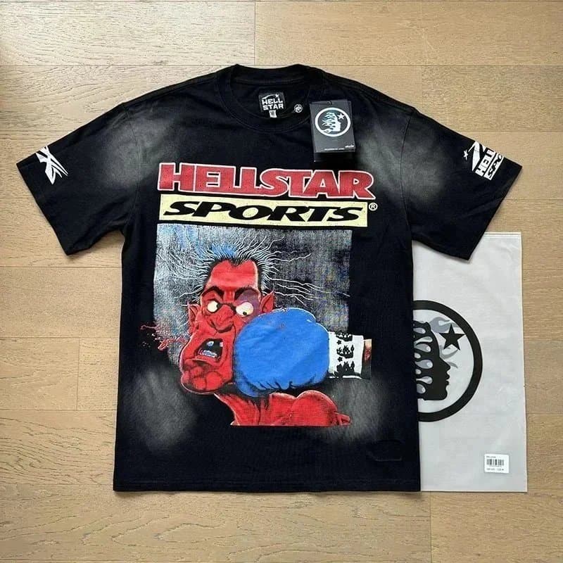 Graphic Tee Hellstar Sports Print