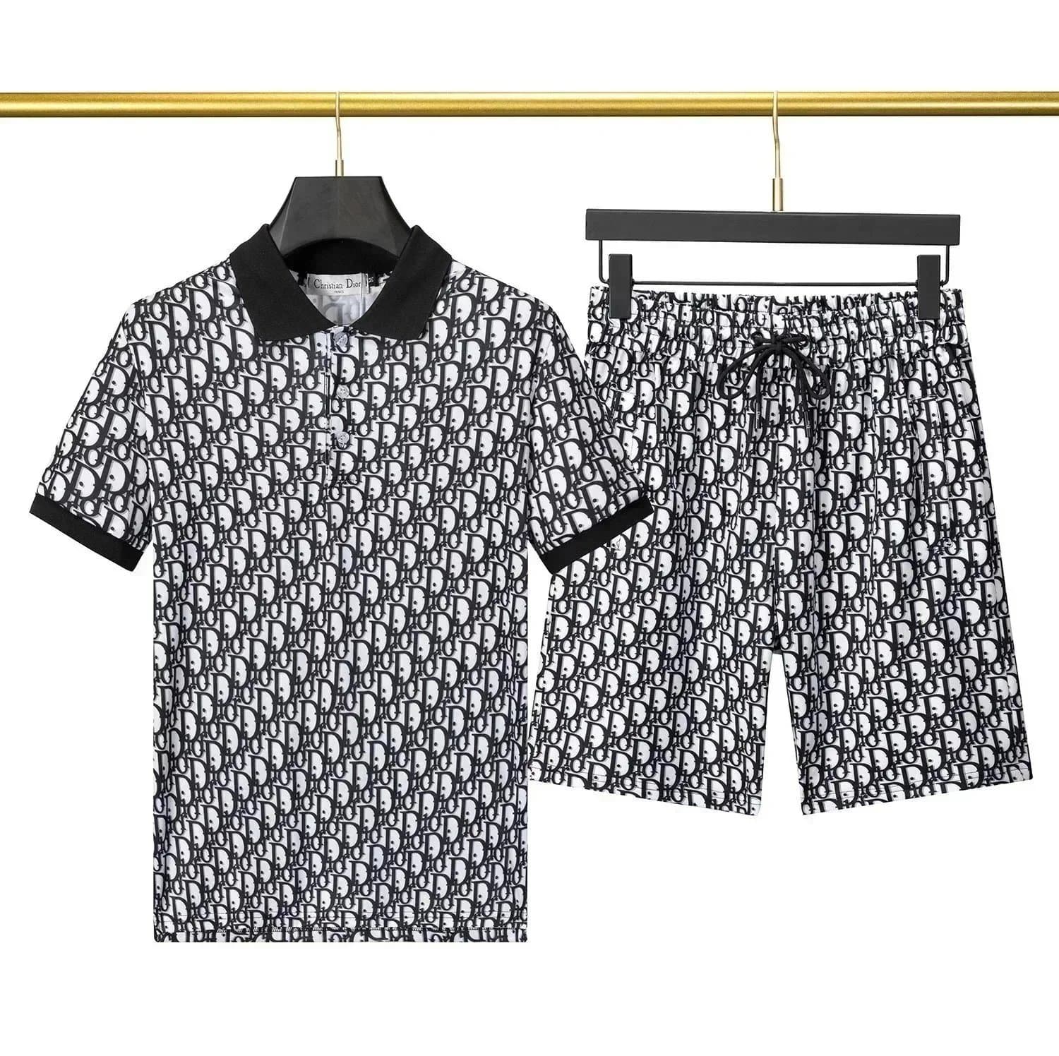 Dior Logo-Print Set Monogram Jacquard — 030102015