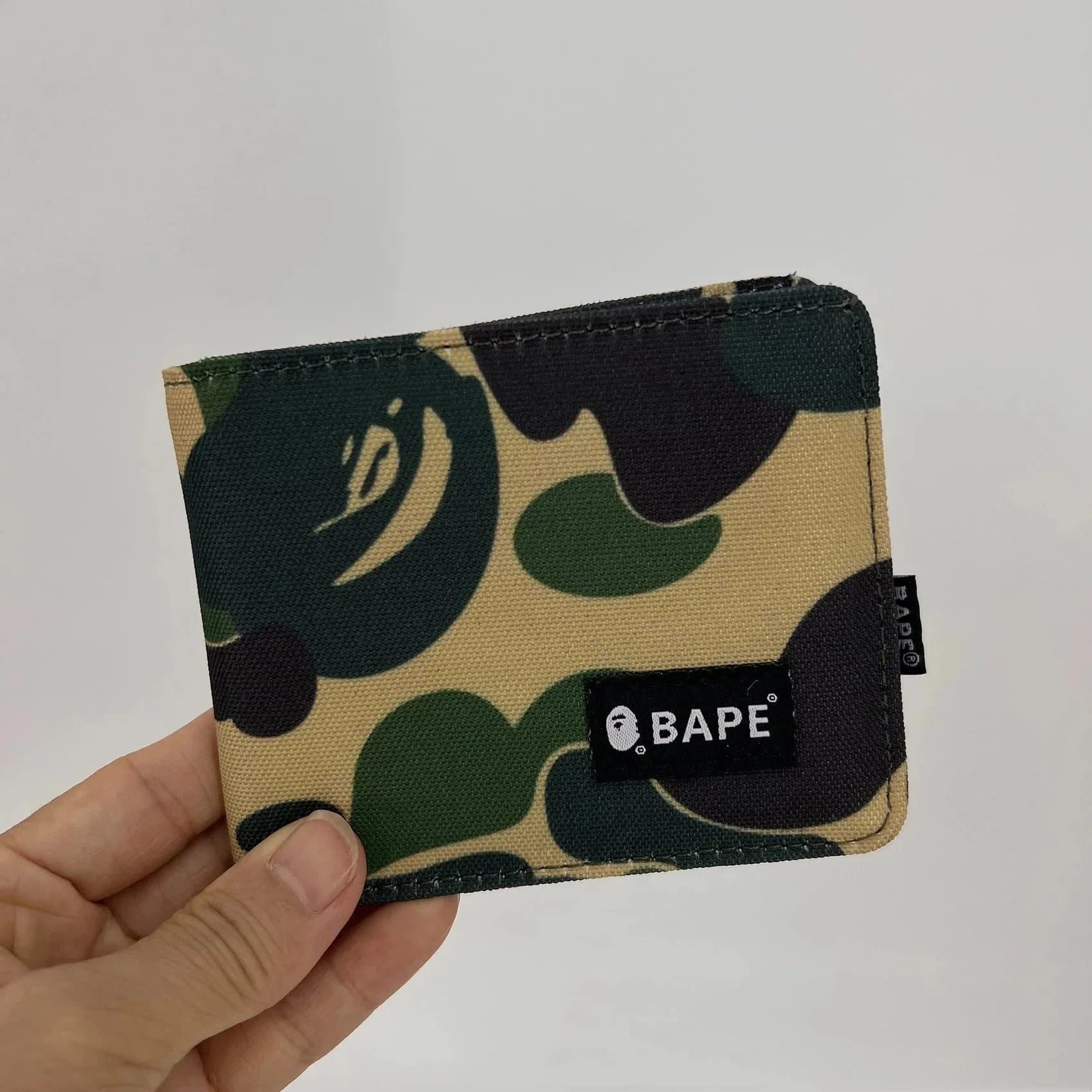 Bape Camo Wallet 1st Camo