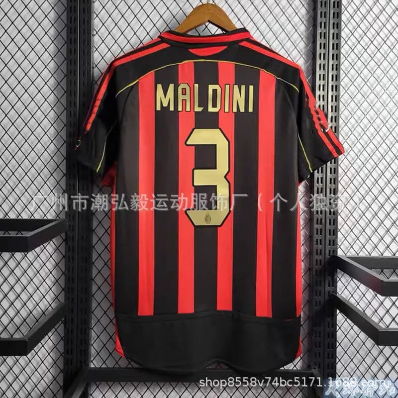 Reebok Sporting CP Home Jersey C. Ronaldo #28 — 06-07AC米兰主场3号