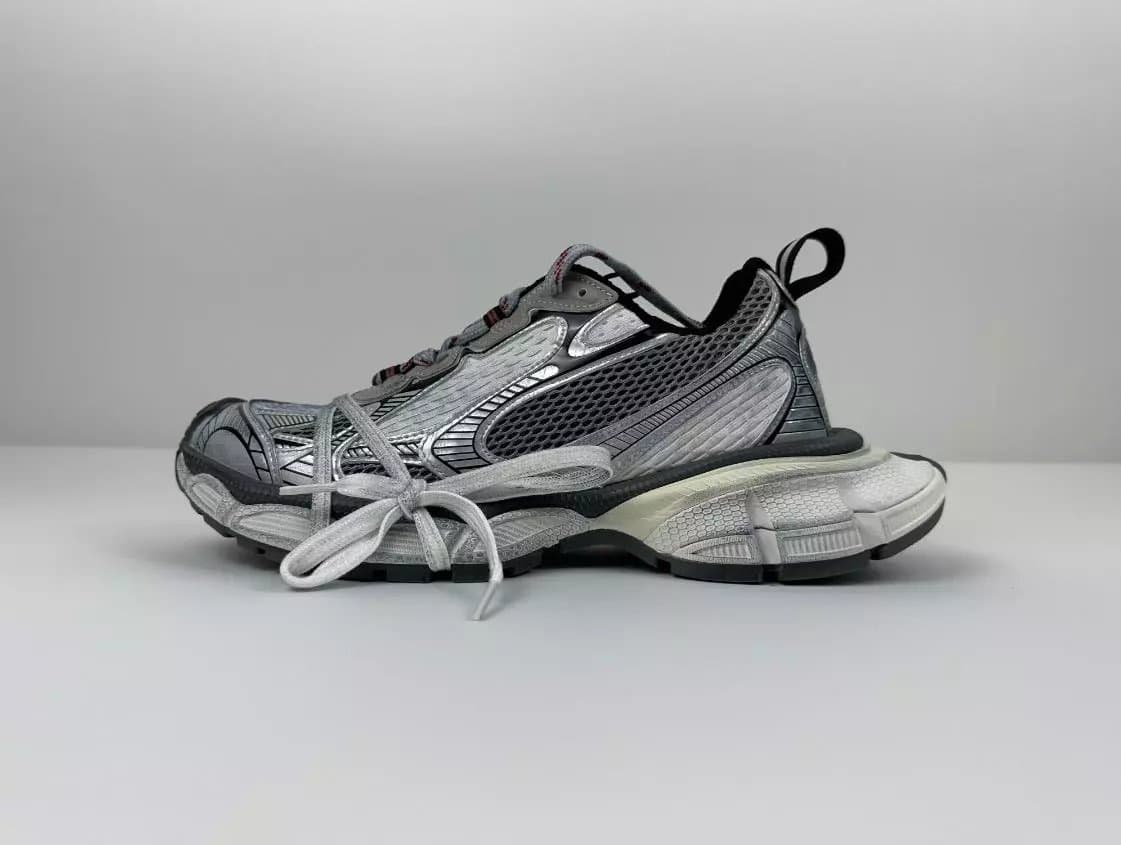 Balenciaga Speed Trainer Silver Volt Blue — VG版 · 010-9白灰红35-46