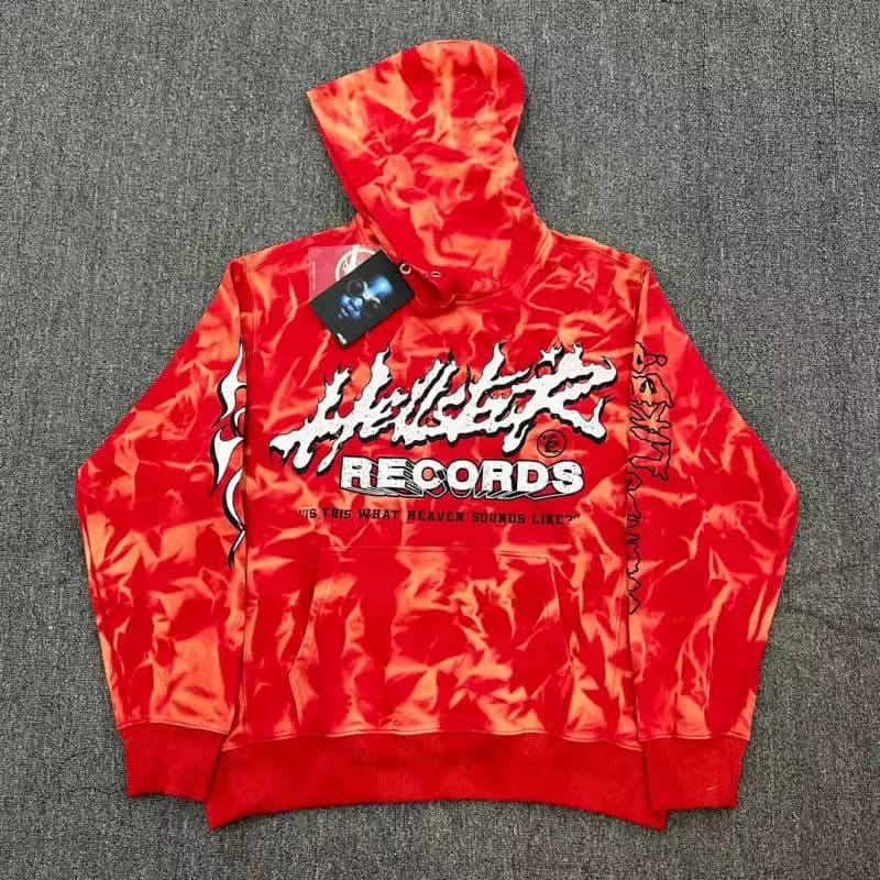 Hellstar Hooded Sweatshirt Flame Logo — 100