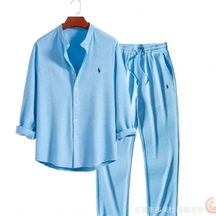 Polo Ralph Lauren Two-Piece Set Ribbed Cotton