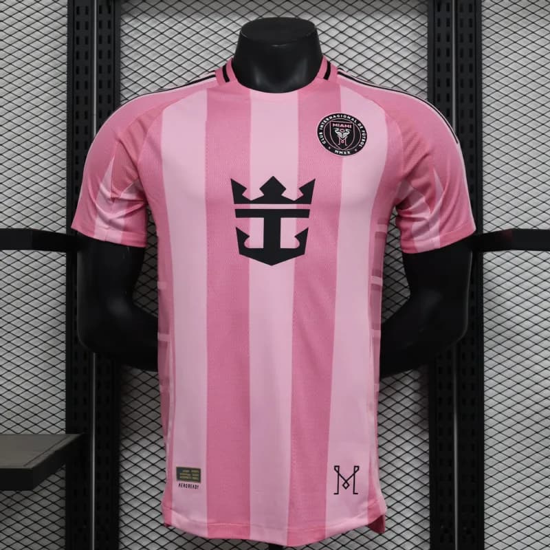 Adidas Home Jersey Pink Stripe