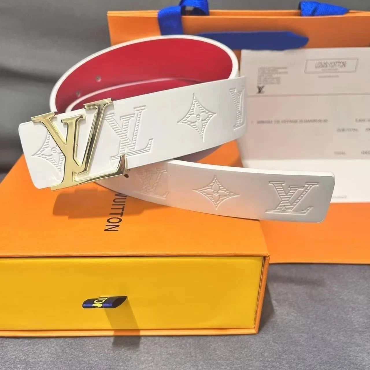 Louis Vuitton LV Initiales Belt Monogram Eclipse — 39