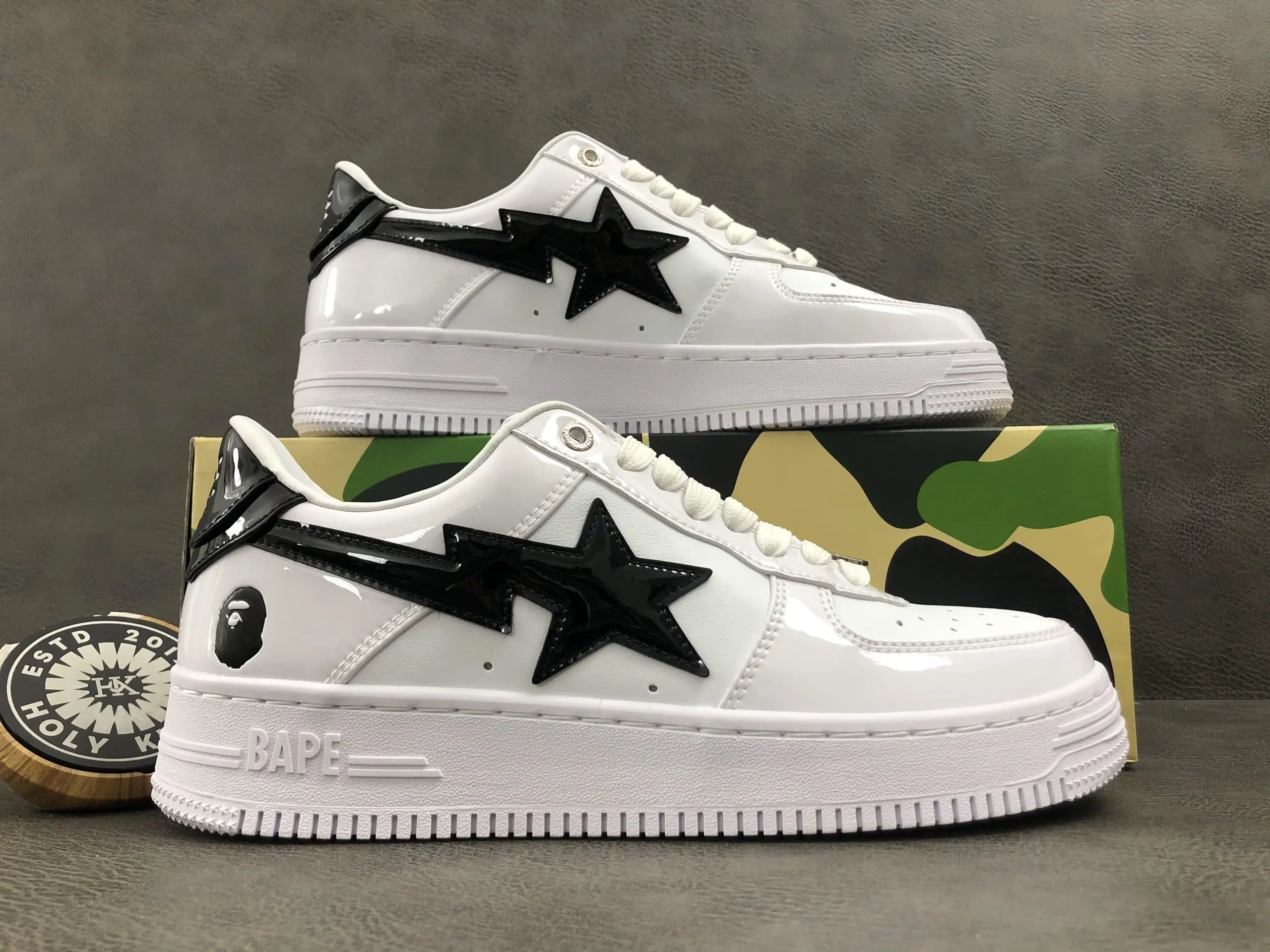 Bape Sta Black/White — WHITE-3