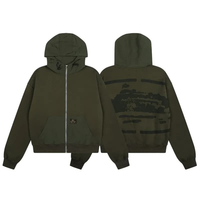 Corteiz Cruisez Sweatshirt Ship Graphic — 716# 绿色