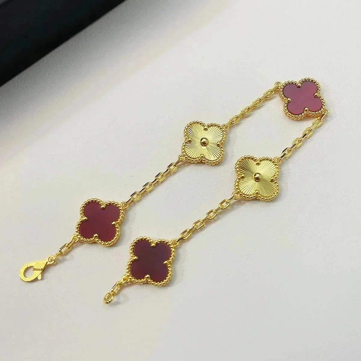Van Cleef & Arpels Alhambra Bracelet Five Motifs
