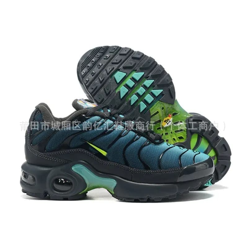 Nike Air Max Plus Teal Wave — 韵1代深蓝灰红勾