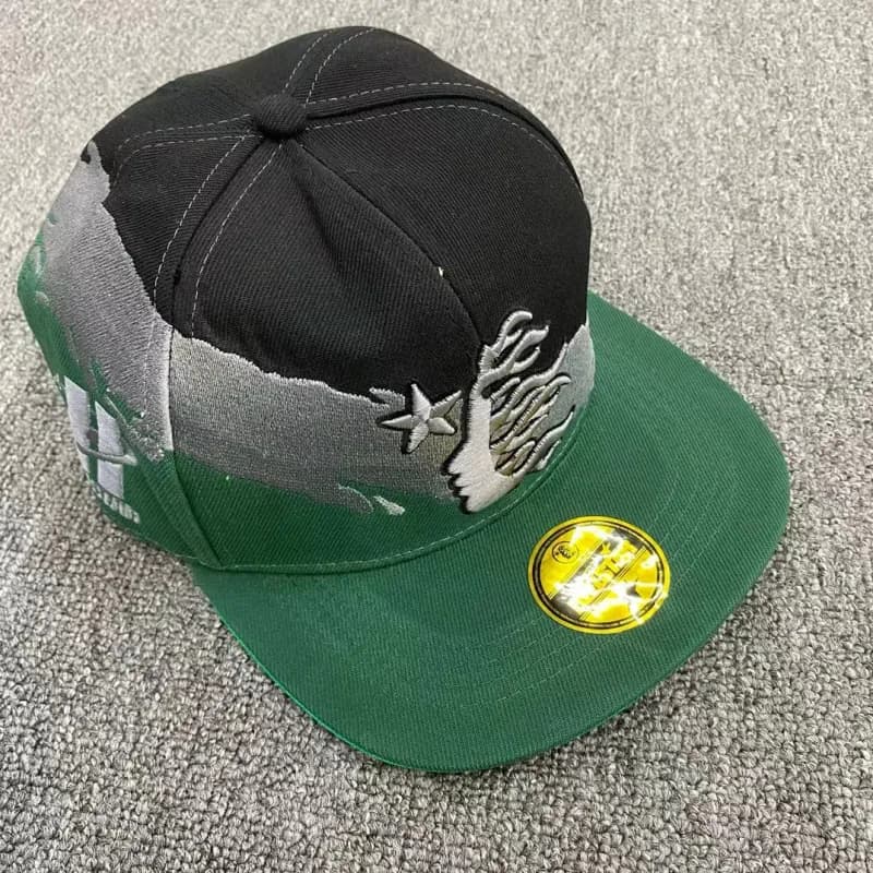 Hellstar Snapback Cap Flame Graphic — 22