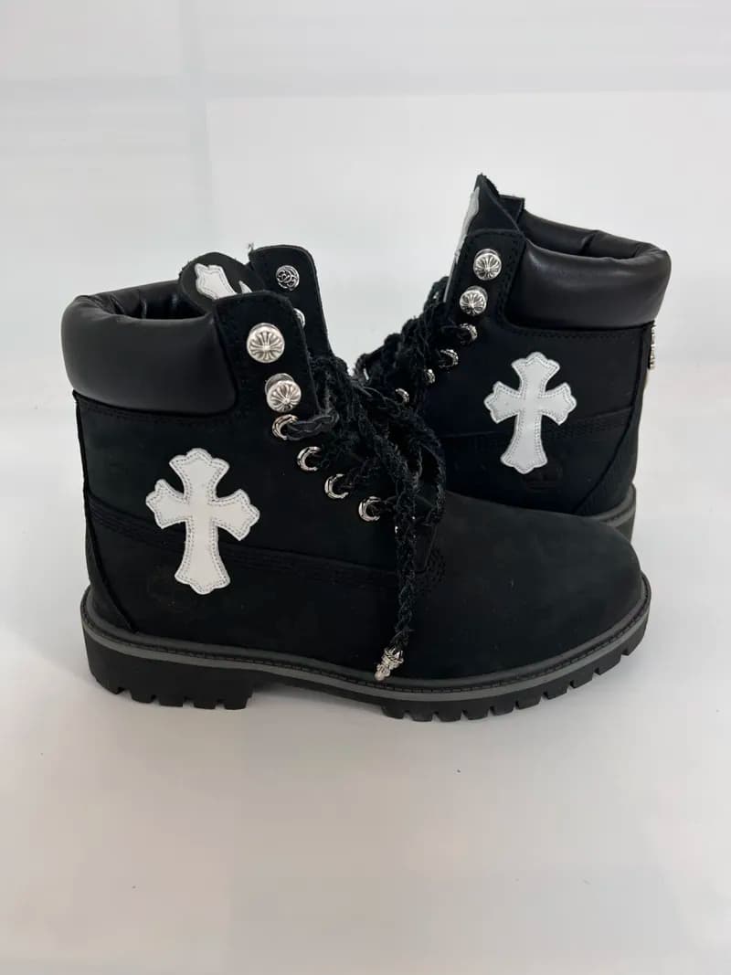 Timberland Boot Chrome Hearts Cross Patch