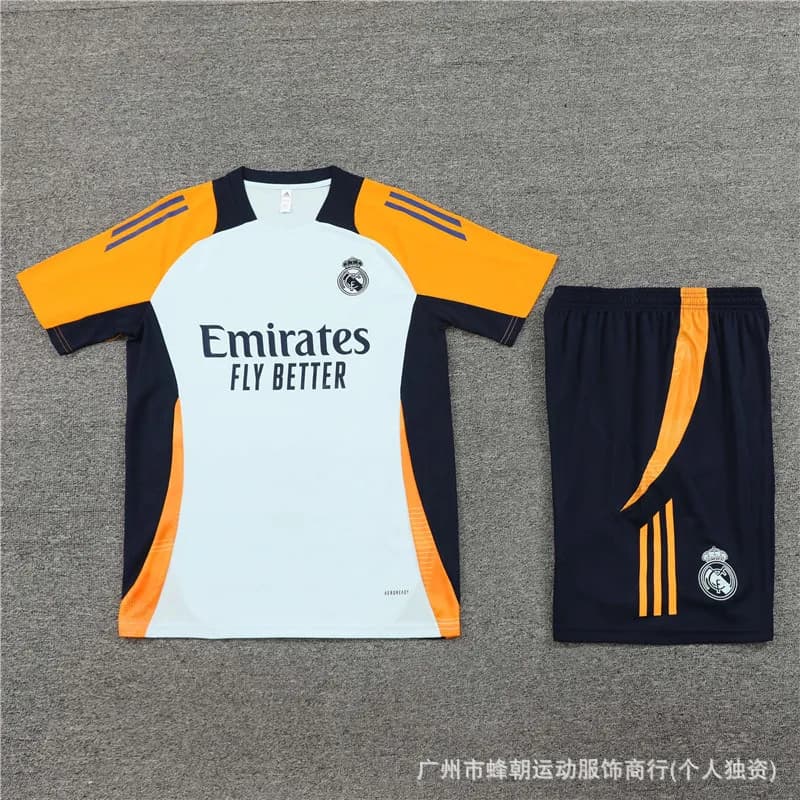 Adidas Training Set Qatar Airways — 2425短袖皇浅兰色