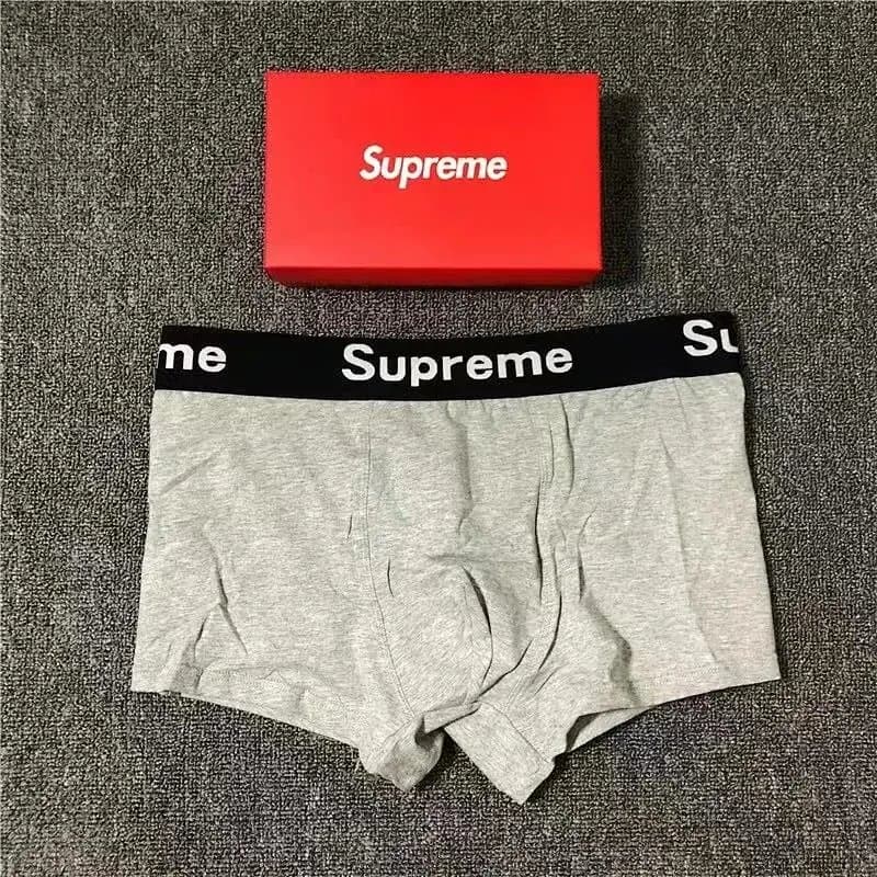 Kenzo Boxer Brief Tiger Logo — supreme 灰色