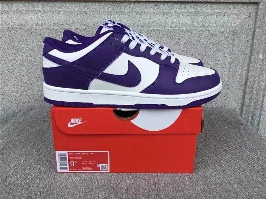 Nike Dunk Low SP Hot Orange — 紫白拼