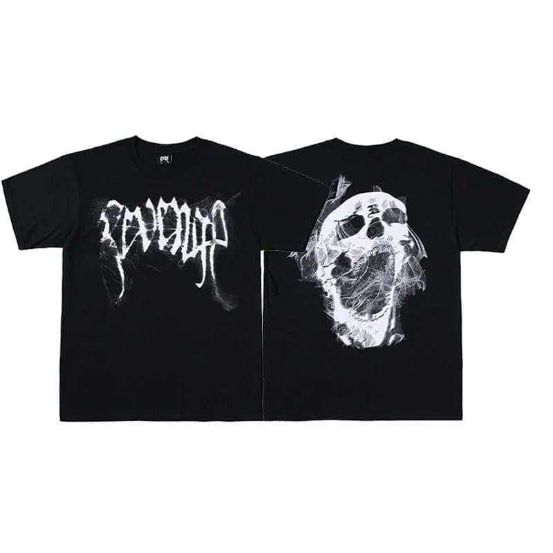 Graphic Tee Skull & Revenge Logo