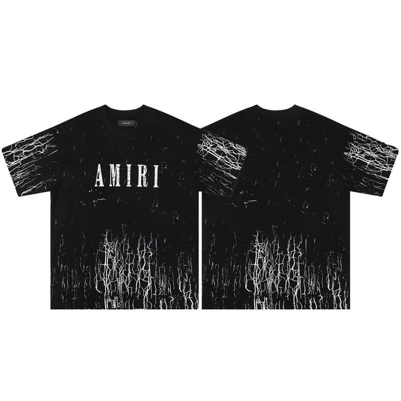 Amiri Drip Logo Tee Multi-Drip — 23