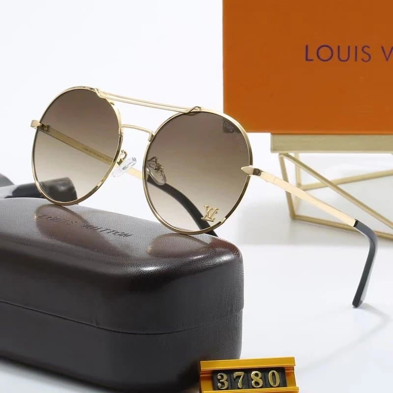 Louis Vuitton Sunglasses Monogram Canvas Temple — 060101003-5