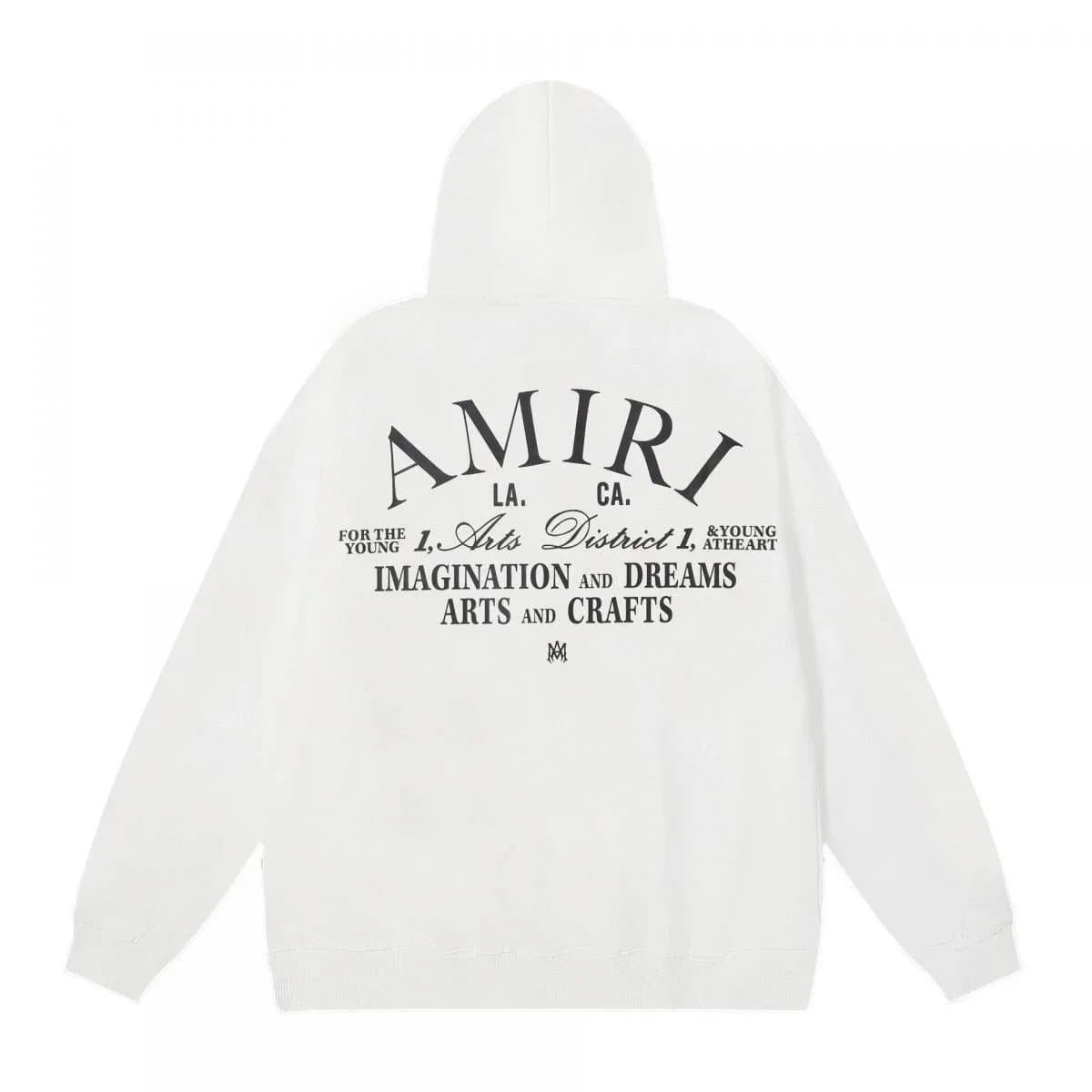 Amiri Hooded Sweatshirt Imagination and Dreams Print