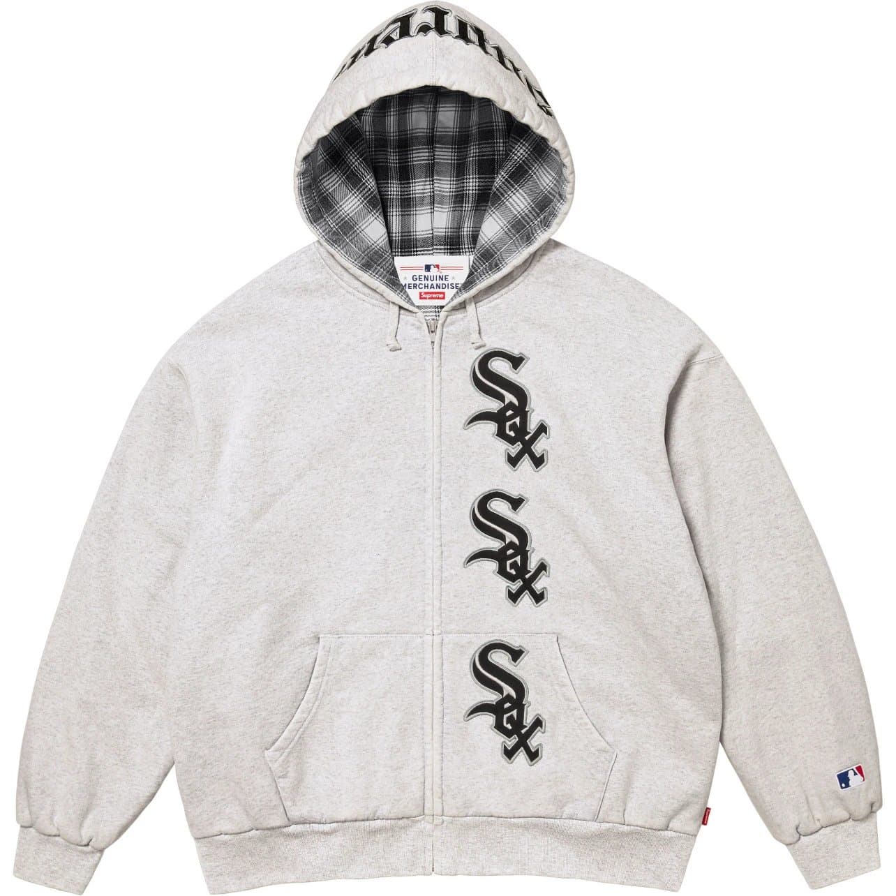 Supreme Logo Sweatpants White Box Logo — E610#灰色