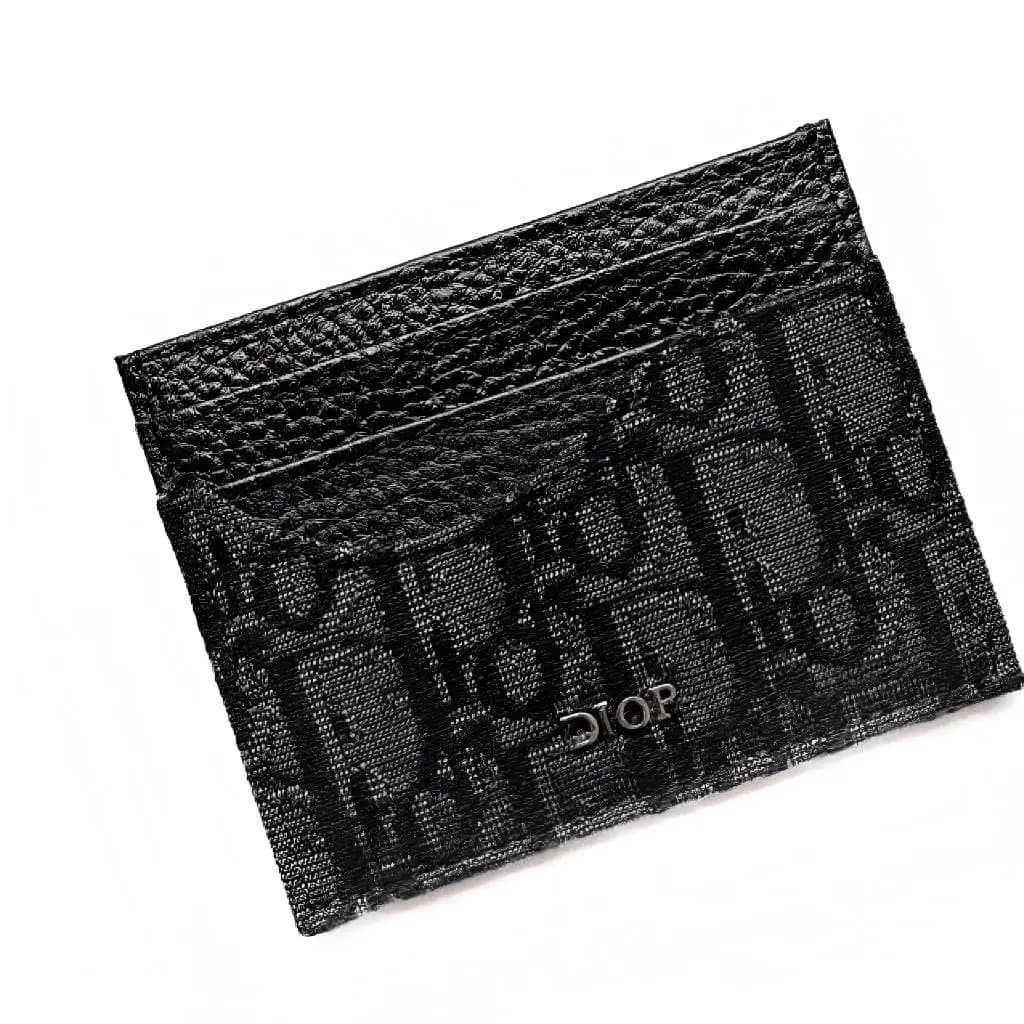 Dior Card Holder Oblique Print