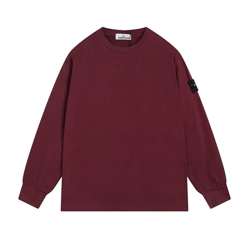 Stone Island Long Sleeve T-Shirt Compass Patch — 4