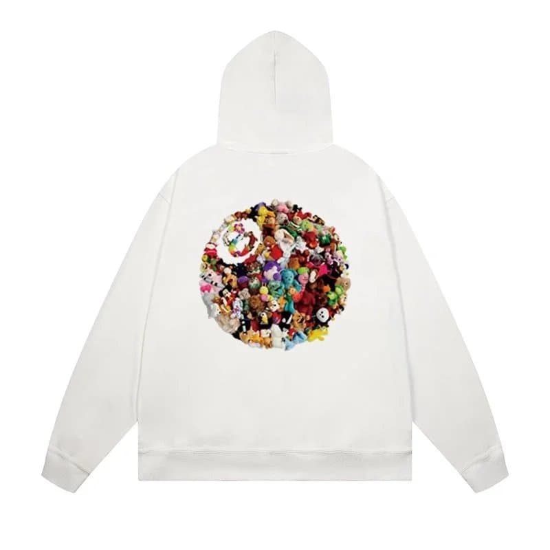 Gallery Dept. Hoodie Stuffed Animal Globe Print