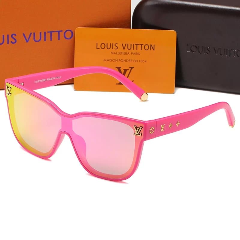 Louis Vuitton Sunglasses Pink Frame with Gradient Lens