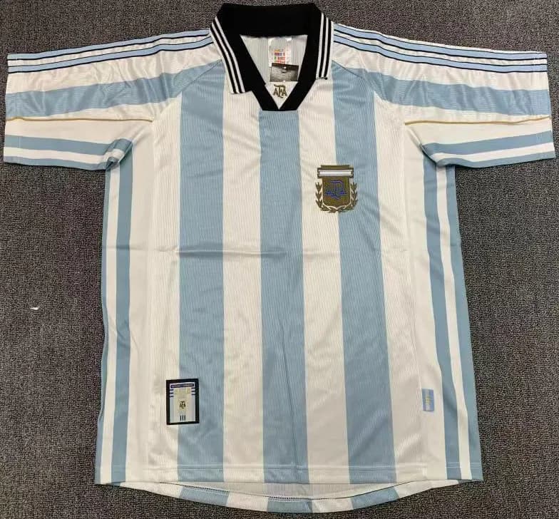 Nike FC Barcelona Home Jersey 2011 UEFA Champions League Final — 1998 argentina home game