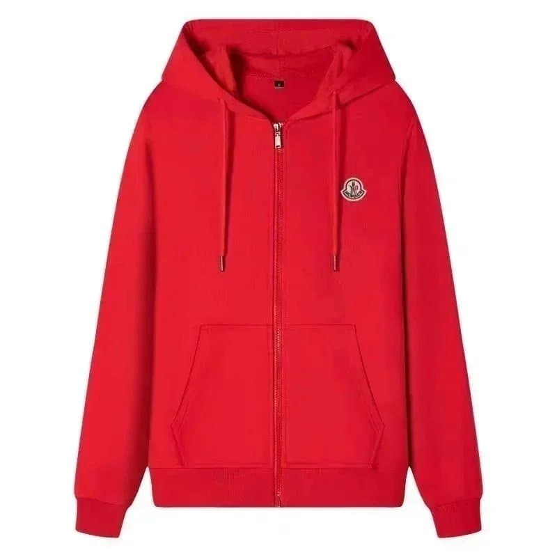 Moncler Zip-Up Hoodie Classic Logo
