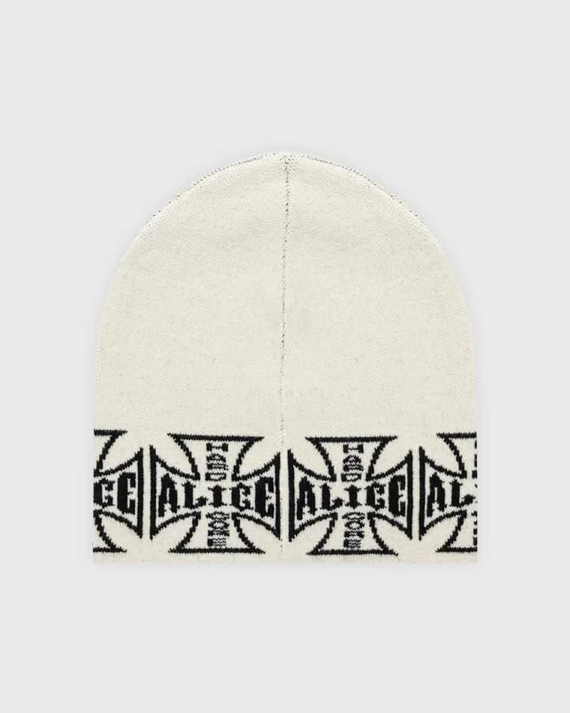 Chrome Hearts Knit Beanie Iron Cross Logo