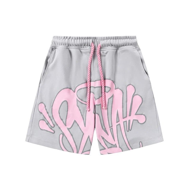 Off-White Graffiti Logo Set Black/Graphite — T02短裤【浅灰】
