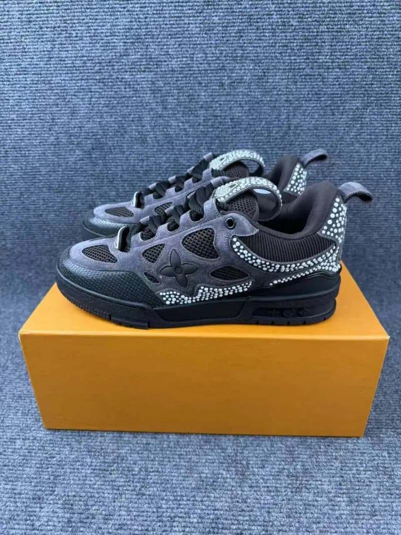 Louis Vuitton LV Trainer Crystal-Embellished