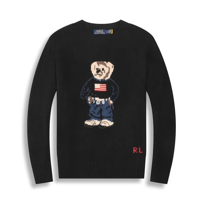 Polo Ralph Lauren Polo Bear Sweater American Flag Bear