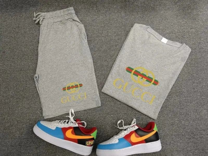 Vans Logo Tee & Shorts Set Classic Logo — 1303003FZCJ