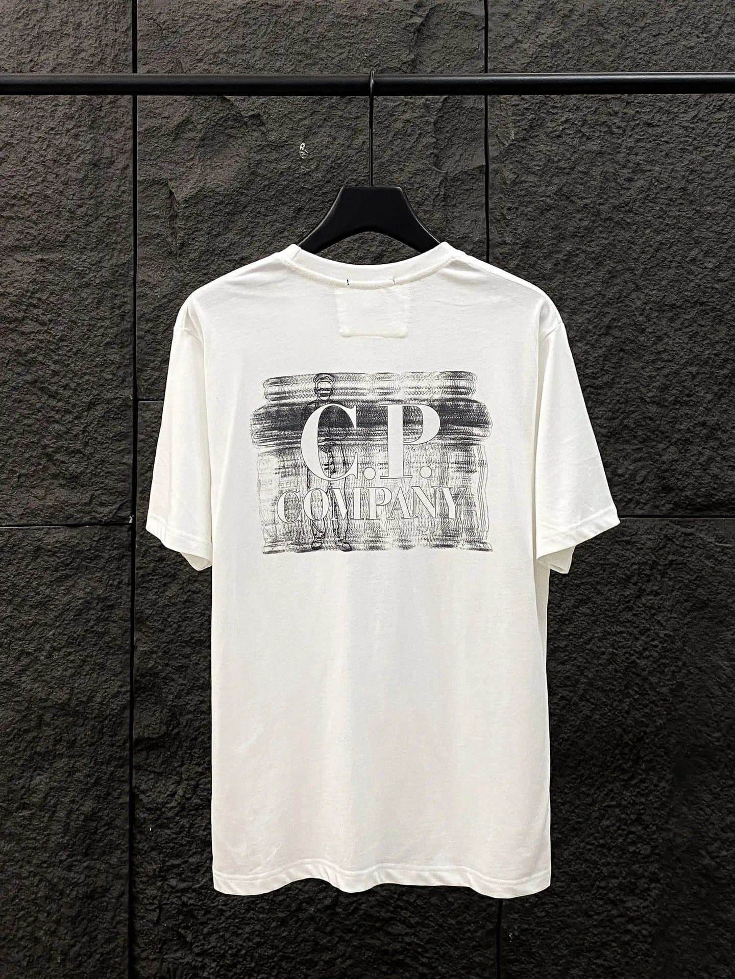 Graphic T-Shirt C.P. Company Logo Print