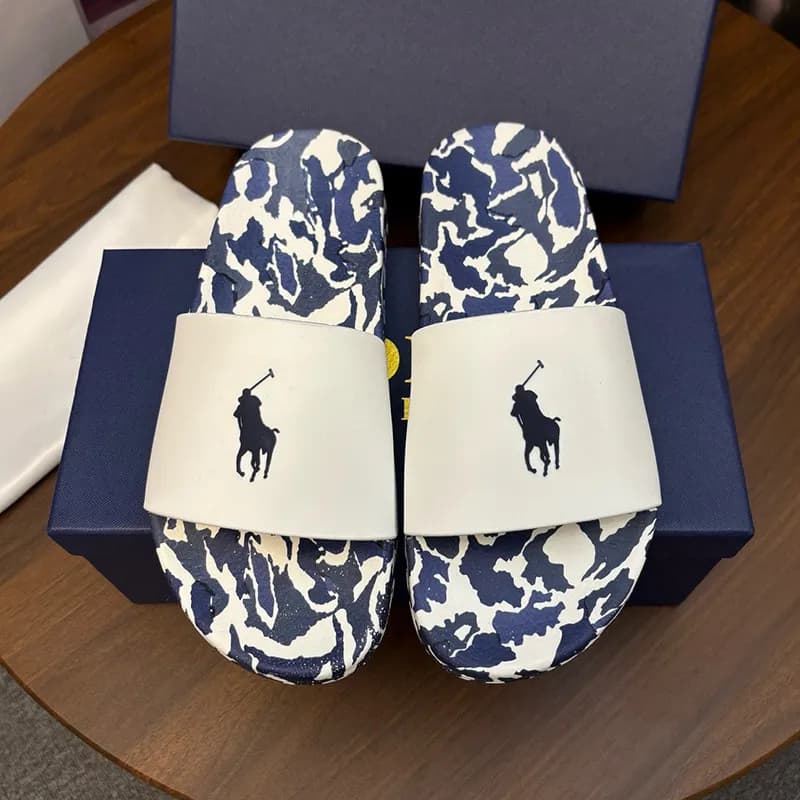 Polo Ralph Lauren Polo Slides Camouflage Print