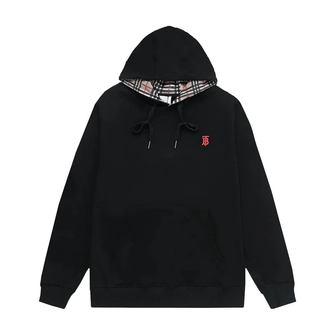 Burberry Zip-Up Hoodie Checkered Lining — 14