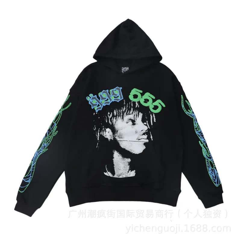 Broken Planet Hoodie Star Logo Appliqué — 177#黑色