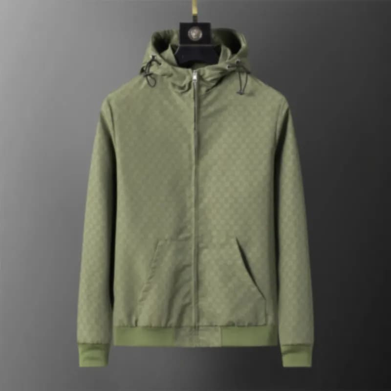 Louis Vuitton Monogram Bomber Jacket All-Over Monogram — Green 56025