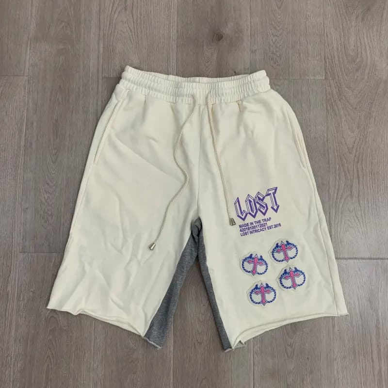 Fear of God Essentials Logo Shorts Emotion Script — 水洗杏【22款】
